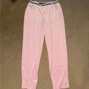 Juicy Couture Light Pink Velour Pants
